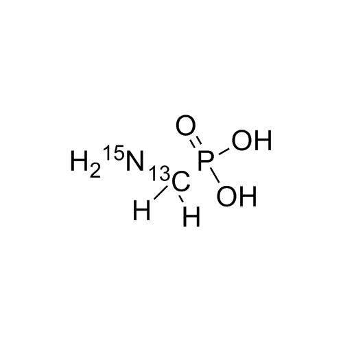 Picture of Aminomethyanephosphonic Acid-13C-15N