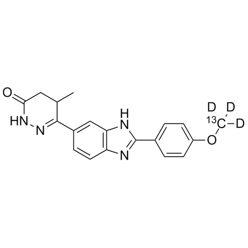 Show details for Pimobendan-13C-d3 Picture of Pimobendan-13C-d3
