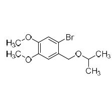 Picture of 1-bromo-2-(isopropoxymethyl)-4,5-dimethoxybenzene