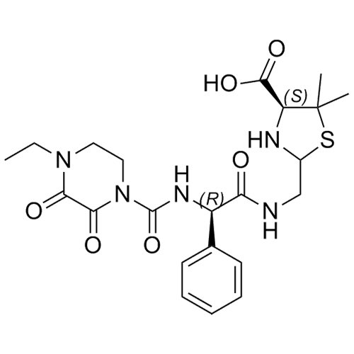 Show details for Piperacillin EP Impurity C (Mixture of Diastereomers Purity >90%) Picture of Piperacillin EP Impurity C (Mixture of Diastereomers Purity >90%)