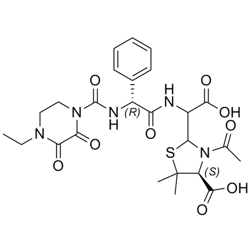 Show details for Piperacillin EP Impurity F (Mixture of Diastereomers, Purity >90%) Picture of Piperacillin EP Impurity F (Mixture of Diastereomers, Purity >90%)