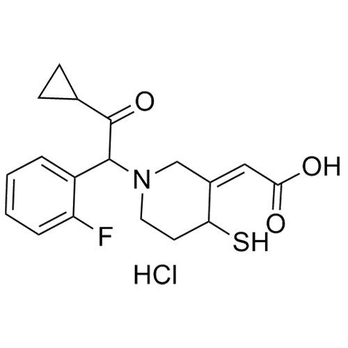 Picture of Prasugrel Metabolite R-138727 HCl (Mixture of Diastereomers)