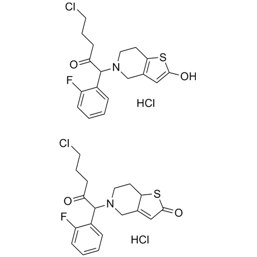 Show details for Prasugrel Impurity 6 HCl (Mixture of Isomers) Picture of Prasugrel Impurity 6 HCl (Mixture of Isomers)