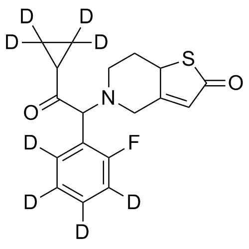 Picture of Prasugrel Metabolite-D8 (R-95913-D8)