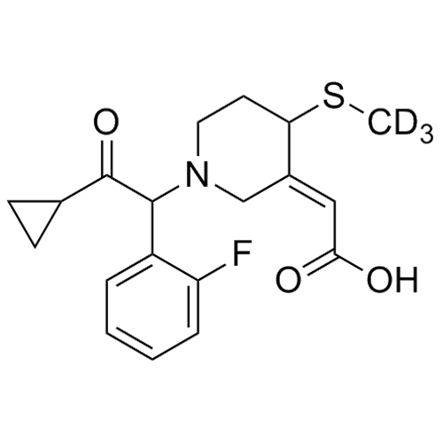Show details for Prasugrel Metabolite (R-106583)-d3 Picture of Prasugrel Metabolite (R-106583)-d3