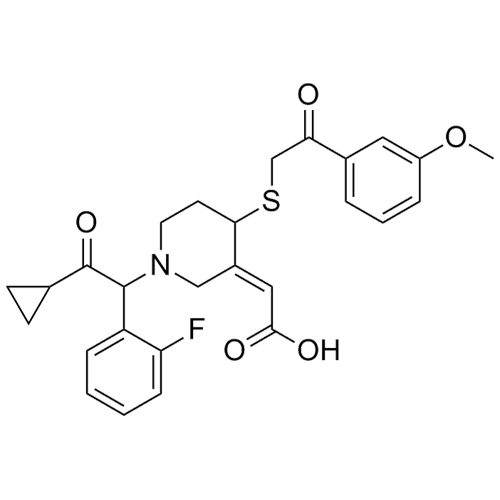 Picture of Prasugrel Metabolite Derivative (trans R-138727MP, Mixture of Diastereomers)