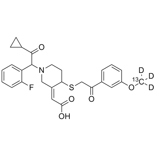 Picture of Prasugrel Metabolite Derivative-13C-d3