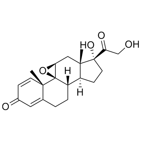 Picture of 9b,11b-Epoxy-17,21-dihydroxypregna-1,4-diene-3,20-dione