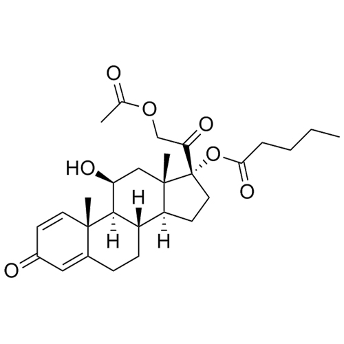 Picture of Prednisolone 21-Acetate 17-Valerate