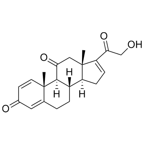 Picture of 16-Dehydro 17-Dehydroxy Prednisone;