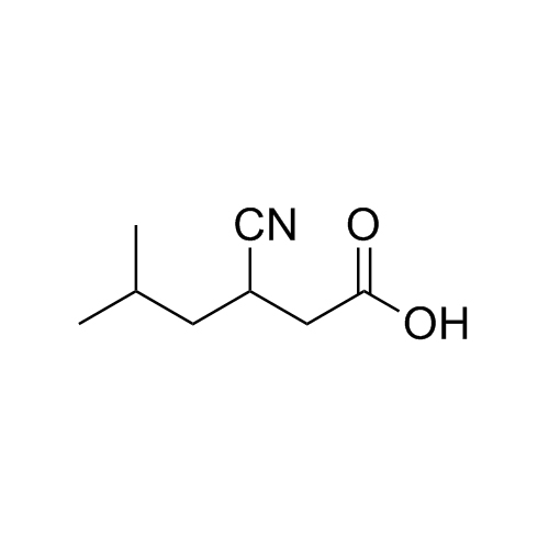 Show details for 3-cyano-5-methylhexanoic acid Picture of 3-cyano-5-methylhexanoic acid