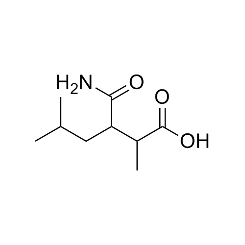 Show details for 3-carbamoyl-2,5-dimethylhexanoic acid Picture of 3-carbamoyl-2,5-dimethylhexanoic acid