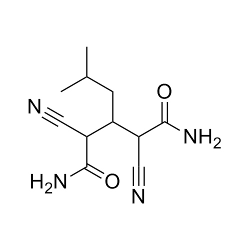 Show details for 2,4-dicyano-3-isobutylpentanediamide Picture of 2,4-dicyano-3-isobutylpentanediamide