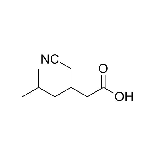 Show details for 3-(cyanomethyl)-5-methylhexanoic acid Picture of 3-(cyanomethyl)-5-methylhexanoic acid