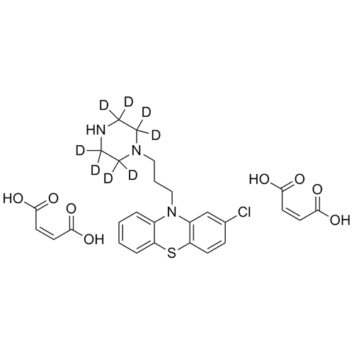 Picture of N-Desmethyl Prochlorperazine-d8 Dimaleate Salt