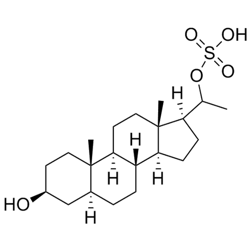 Picture of 5?-pregnan-3?, 20?-diol-20-sulphate