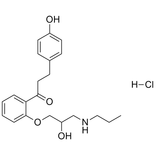 Picture of 4'-Hydroxy propafenone HCl