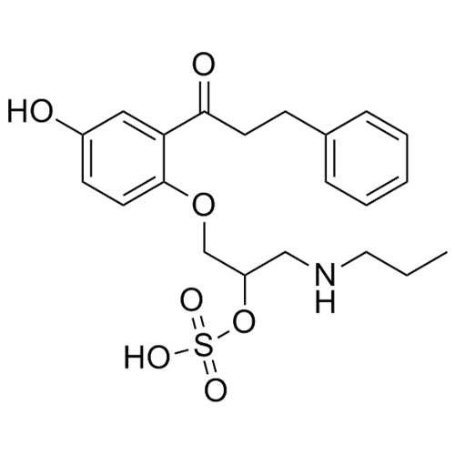 Picture of 5-Hydroxy propafenone sulfate