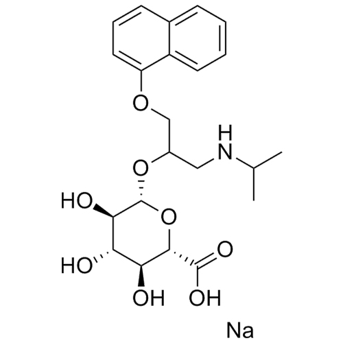 Picture of Propranolol Glucuronide Sodium Salt (Mixture of Diastereomers)