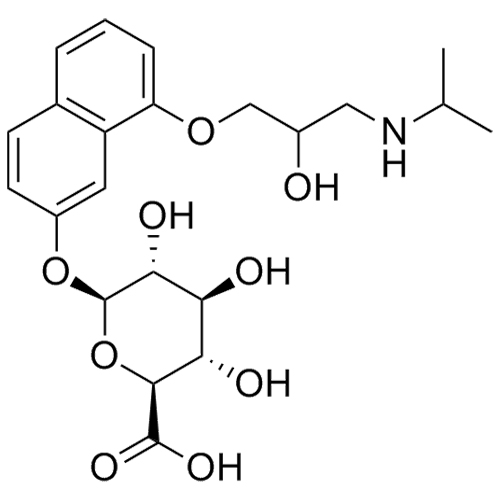 Picture of 7-Hydroxy Propranolol Glucuronide (Mixture of Diastereomers)