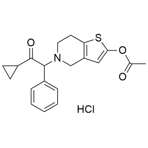 Show details for Prasugrel Desfluoro Hydrochloride Picture of Prasugrel Desfluoro Hydrochloride