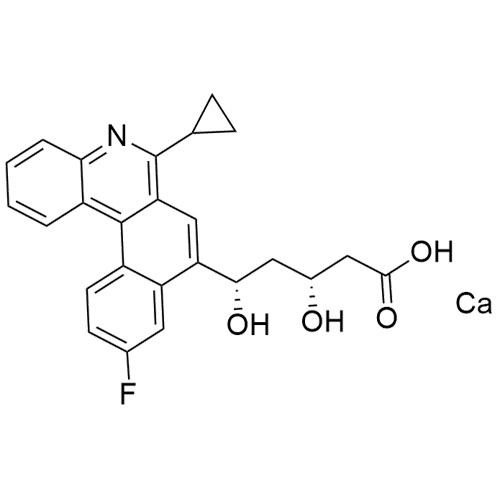 Picture of Pitavastatin Benzophenanthridine Impurity Calcium Salt