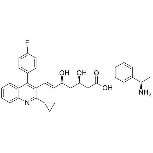 Picture of Pitavastatin (+)-phenylethylamine salt