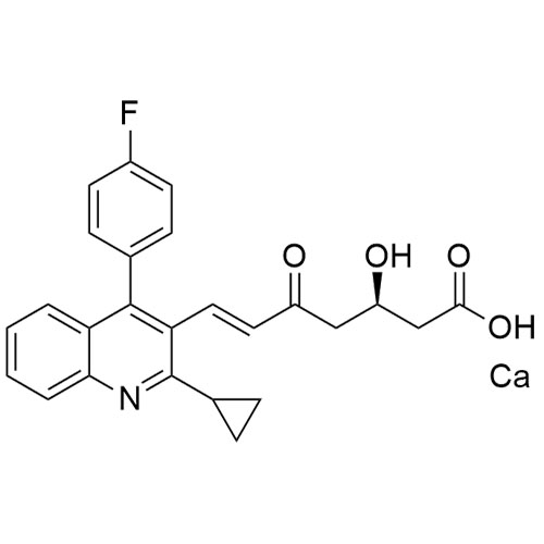 Picture of Pitavastatin 5-Oxo Impurity Calcium Salt