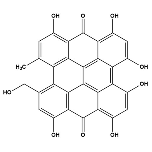 Show details for Pseudohypericin Picture of Pseudohypericin