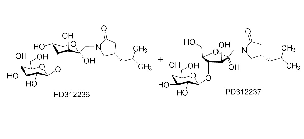 Picture of Pregabalin Impurity - Mixture of PD 312236 and PD 312237