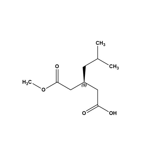 Picture of (3S)-3-(2-Methylpropyl)-pentanedioic Acid 1-Methyl Ester