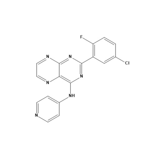 Show details for 2-(5-chloro-2-fluorophenyl)-N-(pyridin-4-yl)pteridin-4-amine Picture of 2-(5-chloro-2-fluorophenyl)-N-(pyridin-4-yl)pteridin-4-amine