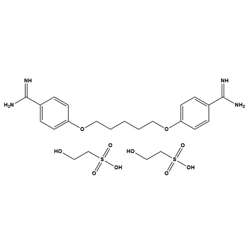 Show details for Pentamidine Diisethionate Picture of Pentamidine Diisethionate