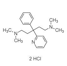 Show details for N,N,N',N'-Tetramethyl-3-phenyl-3-(pyridin-2-yl)pentane-1,5-diamine DiHCl Picture of N,N,N',N'-Tetramethyl-3-phenyl-3-(pyridin-2-yl)pentane-1,5-diamine DiHCl