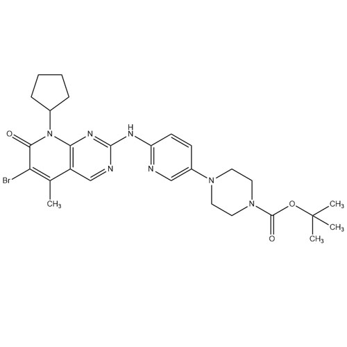 Picture of Palbociclib 6-Desacetyl-6-bromo-N-Boc