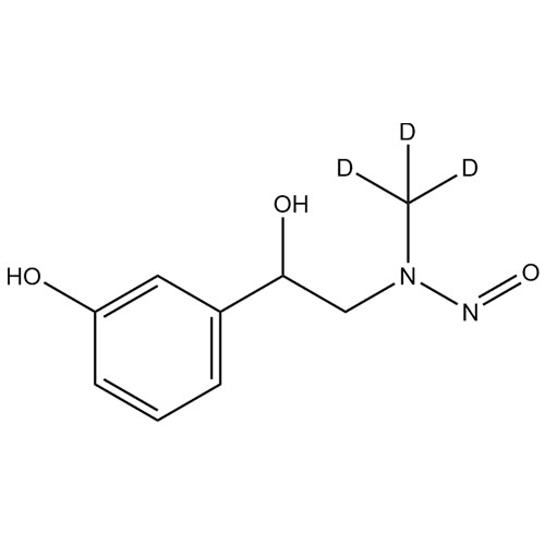 Picture of N-Nitroso Phenylephrine-d3 (Mixture of Isomers)