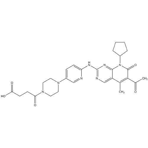 Picture of Palbociclib Succinic Acid Adduct