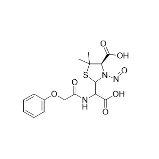 Picture of N-Nitroso Phenoxymethylpenicillin EP Impurity E