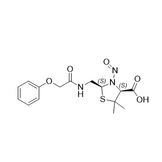 Picture of N-Nitroso Phenoxymethylpenicillin EP Impurity F