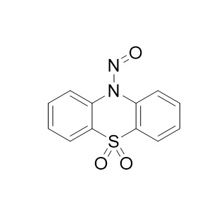 Picture of Phenothiazine S,S-Dioxide Nitroso Impurity