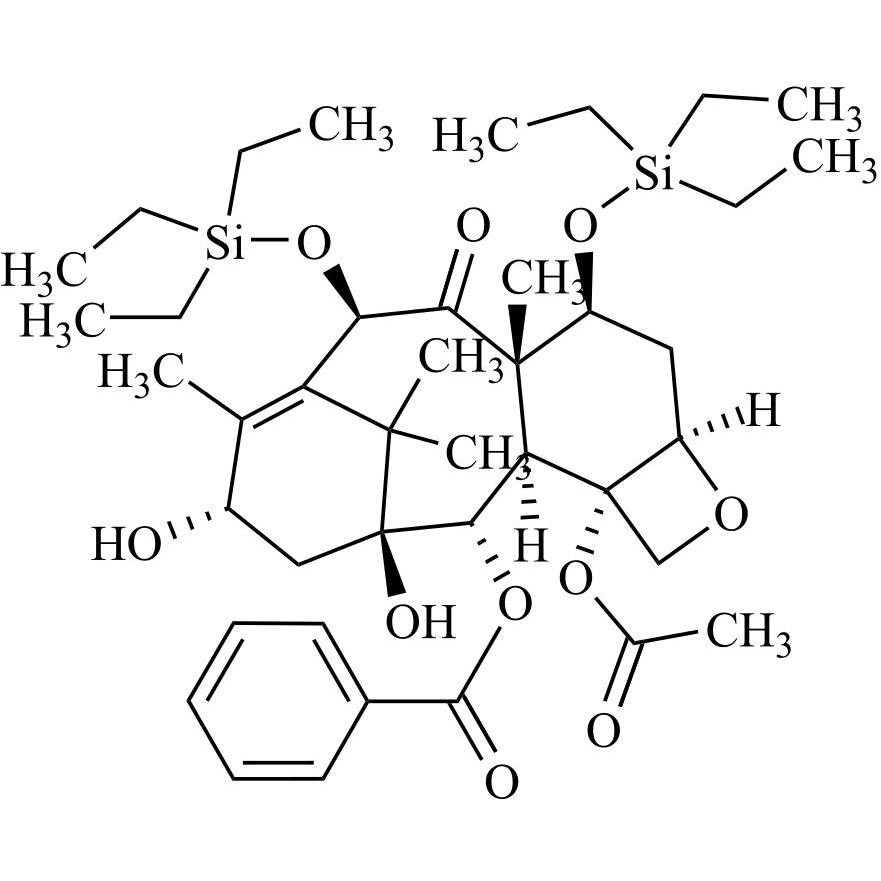 Picture of 7,10-Bis[O-(triethylsilyl)]-10-deacetyl Baccatin III