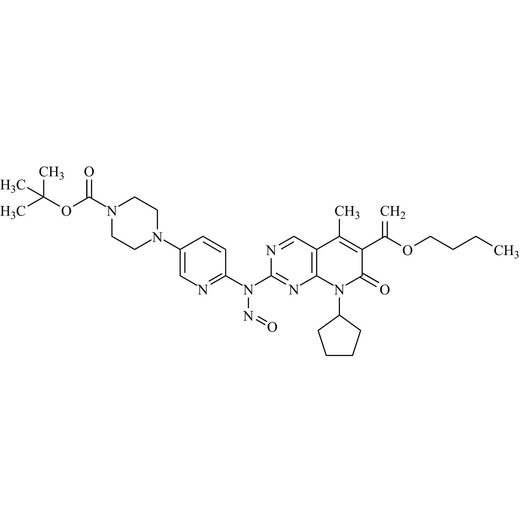 Picture of N-Nitroso Palbociclib Impurity 11