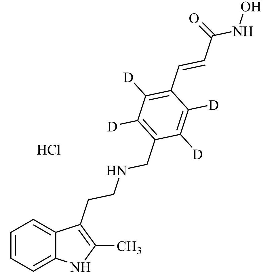 Show details for Panobinostat-d4 HCl Picture of Panobinostat-d4 HCl