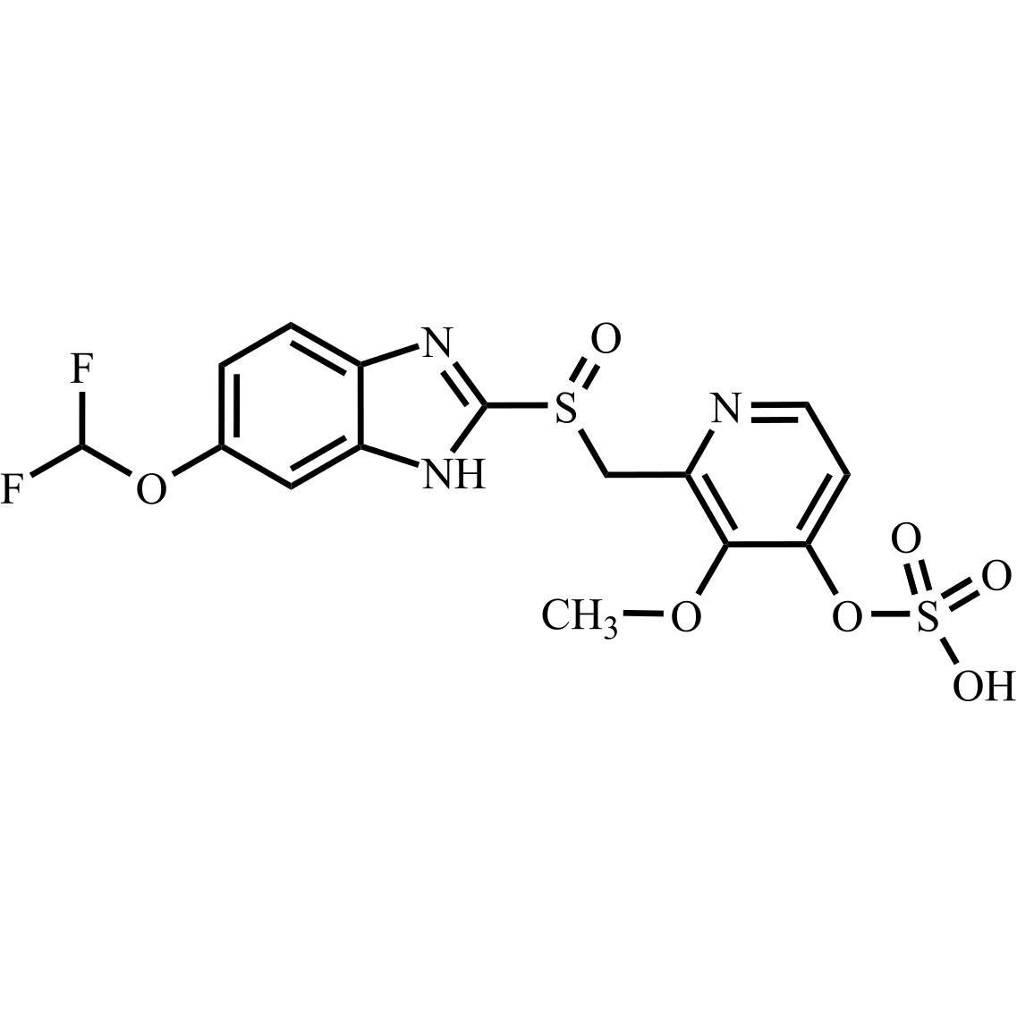 Picture of O-Desmethyl Pantoprazole O-Sulfate
