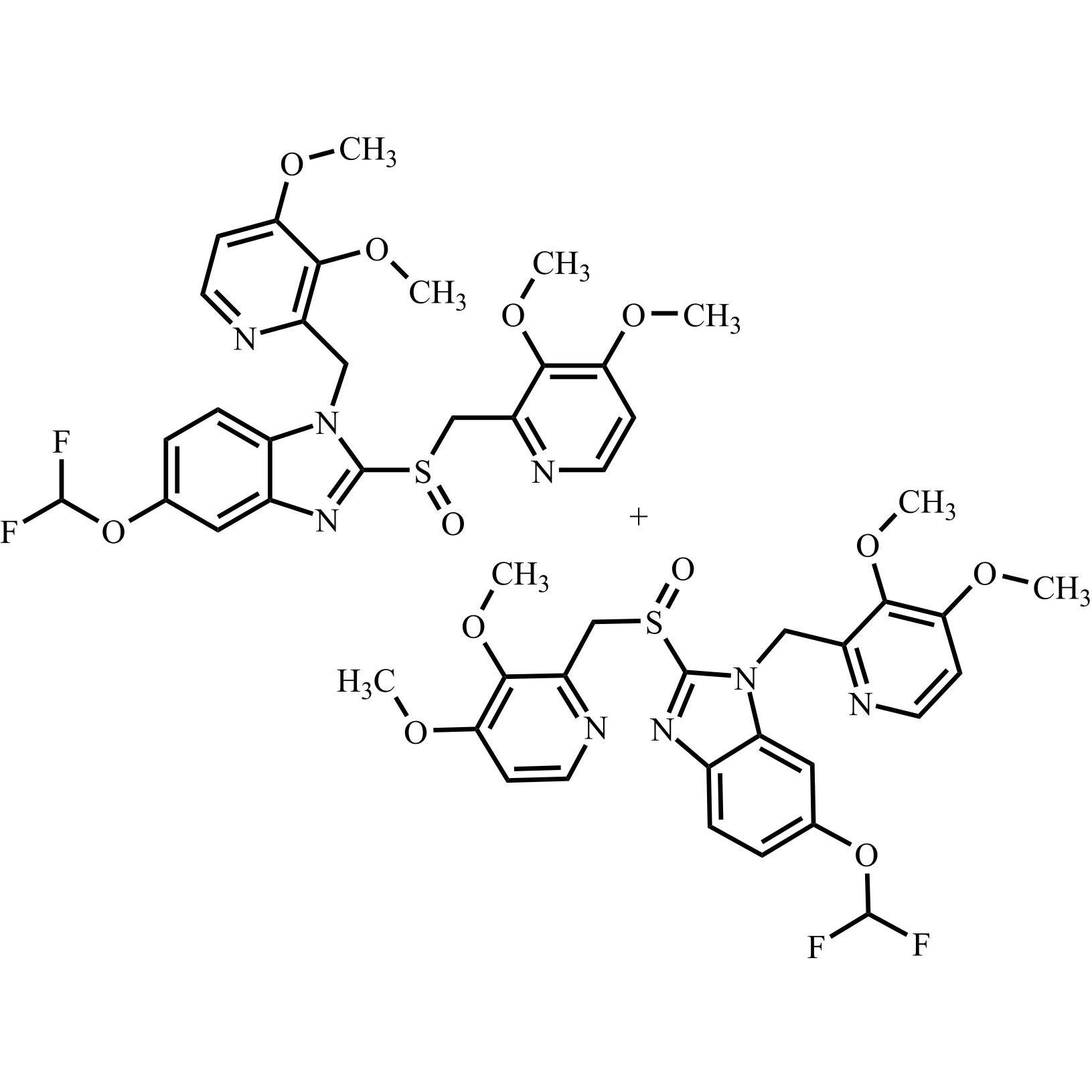 Picture of Pantoprazole Impurity 30 (Mixture of Isomers)