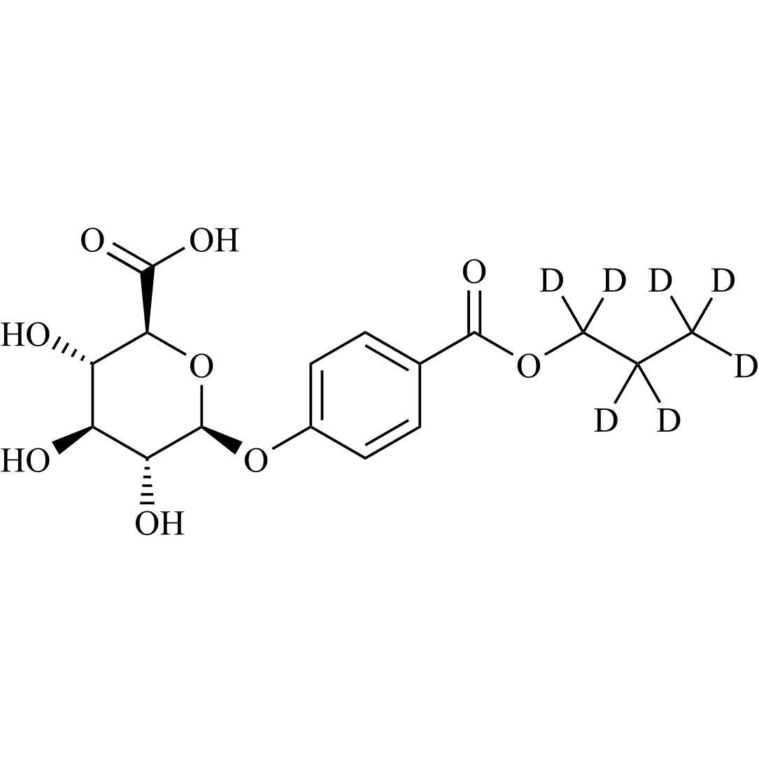 Picture of Propyl Paraben 4-Glucuronide-d7