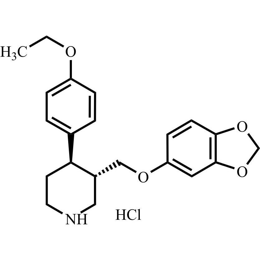 Picture of Paroxetine HCl Hemihydrate EP Impurity C HCl
