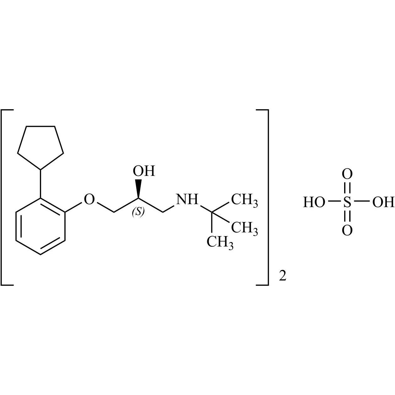 Picture of Penbutolol Sulfate
