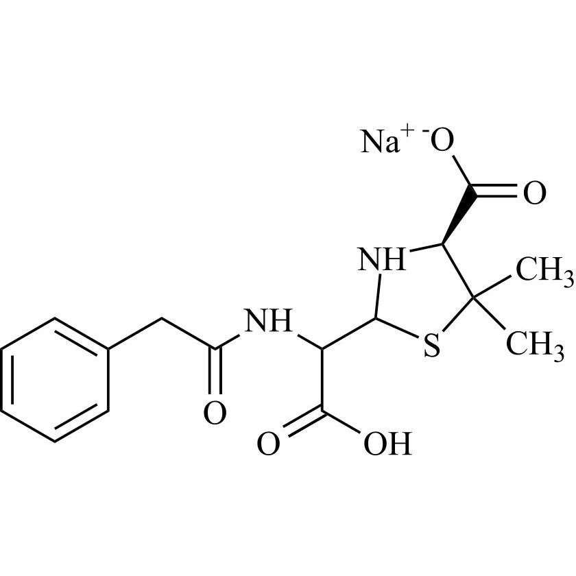 Picture of Benzylpenicillin EP Impurity B Sodium Salt (Mixture of Diastereomers)