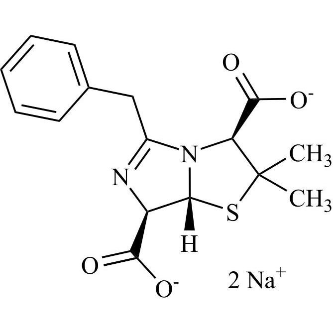 Picture of Benzylpenicillin Potassium EP Impurity D Disodium Salt (Benzylpenicillin (Benzathine) EP Impurity D, Benzylpenicillin (Procaine) EP Impurity D, Benzylpenicillin Sodium EP(CP) Impurity D Disodium Salt)